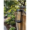 Image 1 : Solar LED Tabletop Lantern, Metal, 49.4 cm