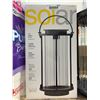 Image 2 : Solar LED Tabletop Lantern, Metal, 49.4 cm