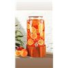 Image 1 : Glass Drink Dispenser with Acacia Stand 8.3L