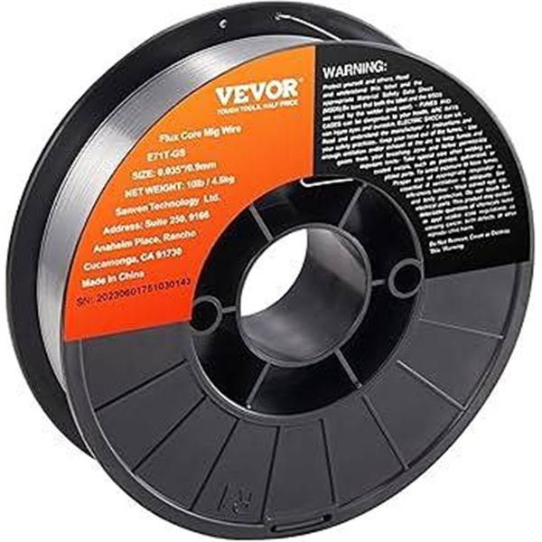 VEVOR Flux Core Mig Wire 0.03'' 10lb