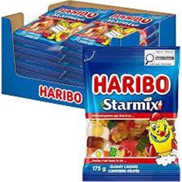 Haribo Starmix Candy, 12 x 175g