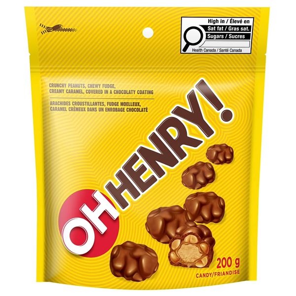 Oh Henry! Chocolate Peanut Clusters 200g