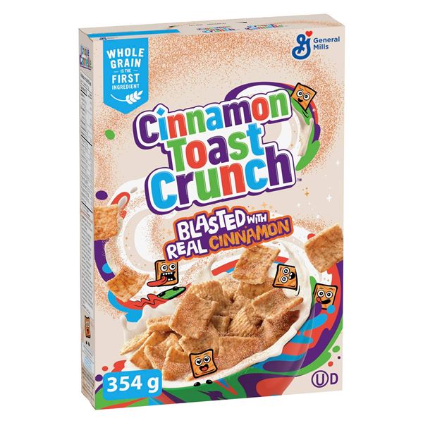 2 Boxes Cinnamon Toast Crunch 1.3 kg Each