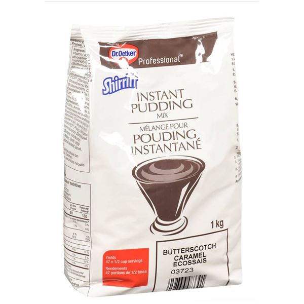 Shirriff Butterscotch Instant Pudding 1kg