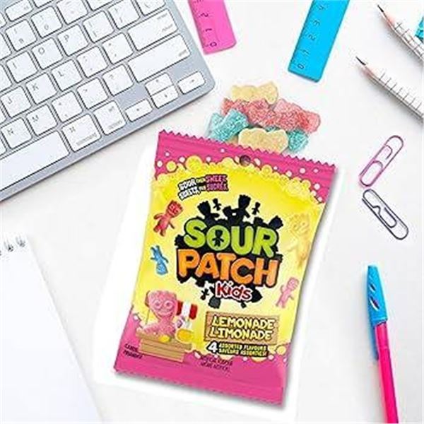 Sour Patch Kids Lemonade 150g, Pack of 12