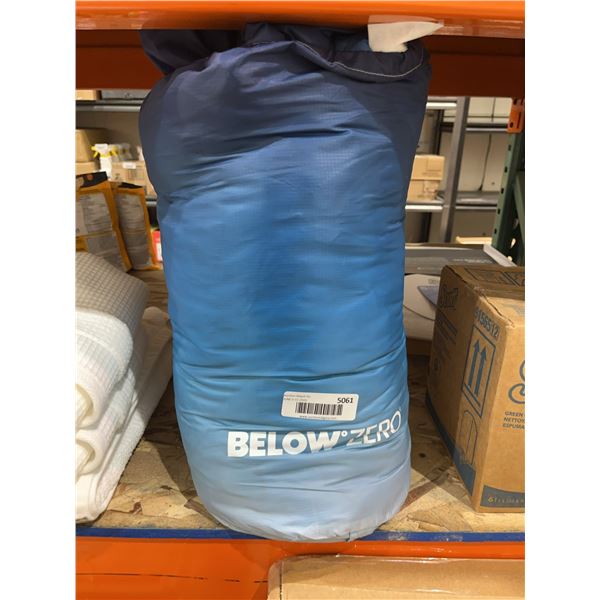 Below Zero Sleeping Bag
