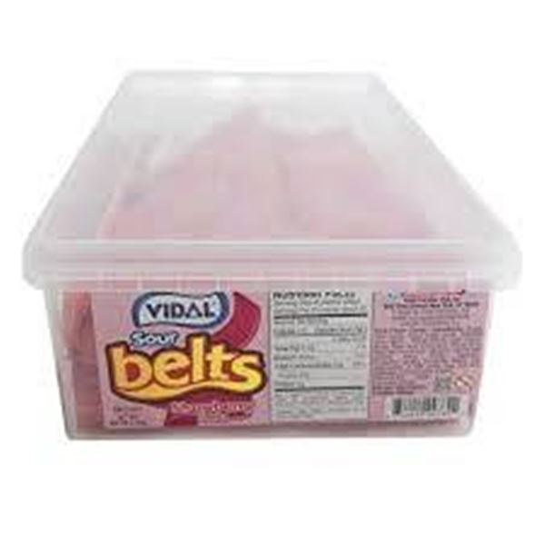 Vidal Sour Belts Candy 265g Pack