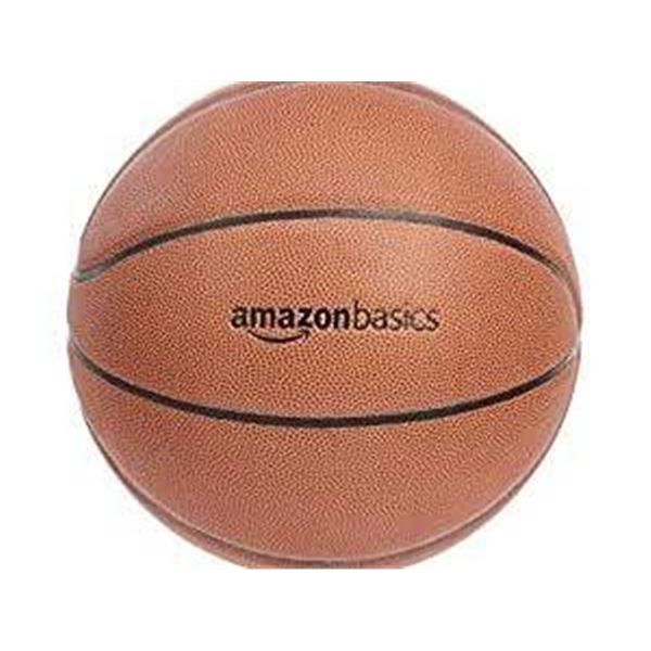Amazon Basics PU Composite Basketballs, 2pk