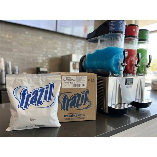 Frazil Blue Razzmatazz Drink Mix, 10 Pack