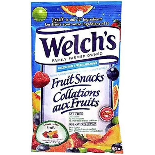 Welch's Mixed Fruit Snacks, 12 Pack