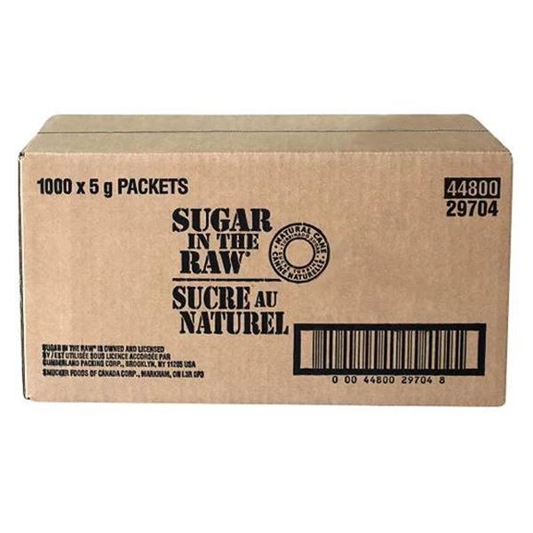 Sugar In The Raw 1000 Packets, 5g Each