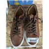 Image 2 : Brown Leather Sneakers Size US 8