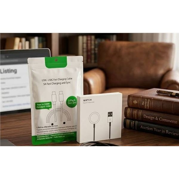 Charging Cable 3-Pack: USBC-USBC, Magnetic