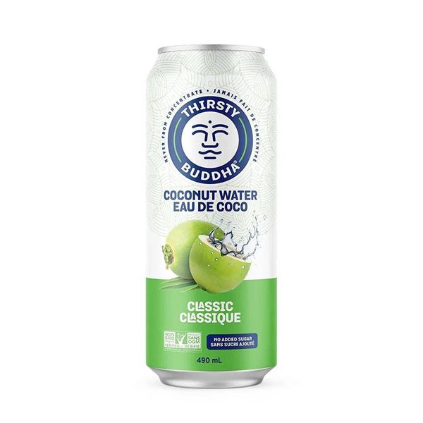 Thirsty Buddha Coconut Water 12 x 490mL