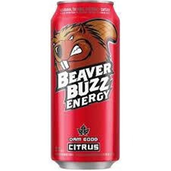 Beaver Buzz Energy Citrus 9 x 473mL