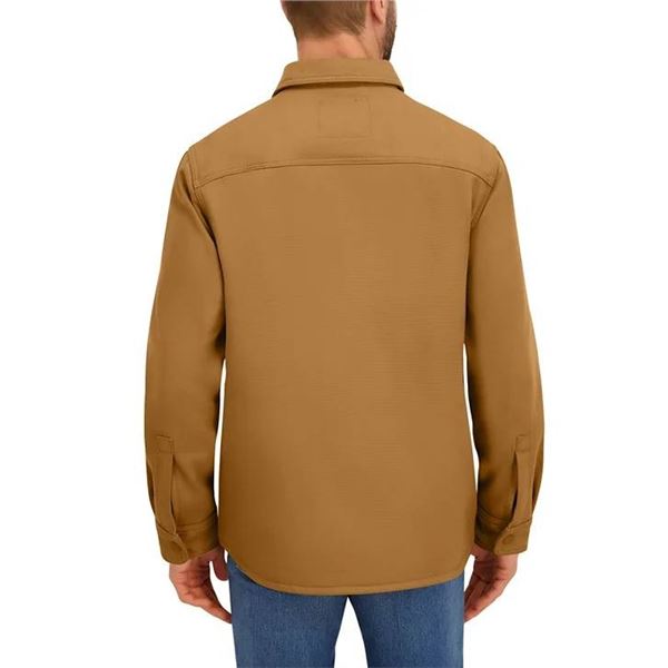 CAT Brown Work Shirt Size M