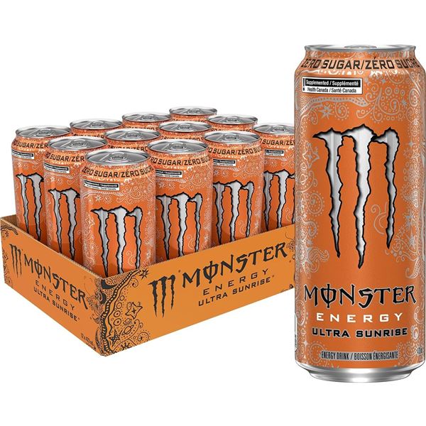 Monster Energy Ultra Sunrise 473ml 11-Pack