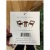 Image 4 : Bali Bistro Set 3-Piece Wood