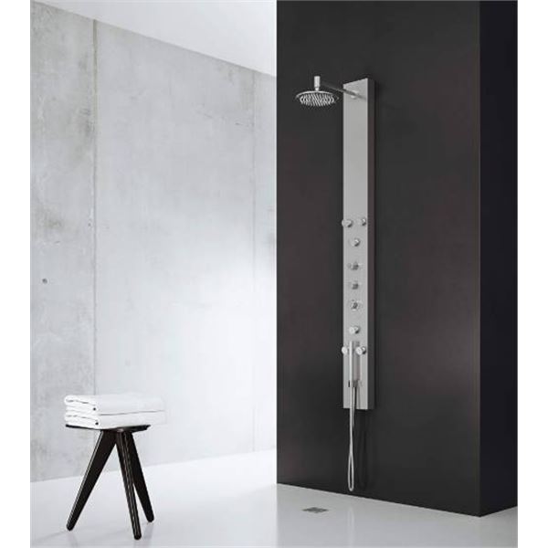 VIGO VG08014MB Matte Black Shower Panel