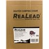 Image 3 : Realead Heated Camping Chair, Grey