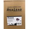 Image 3 : ReaLead Heated Camping Chair, Grey