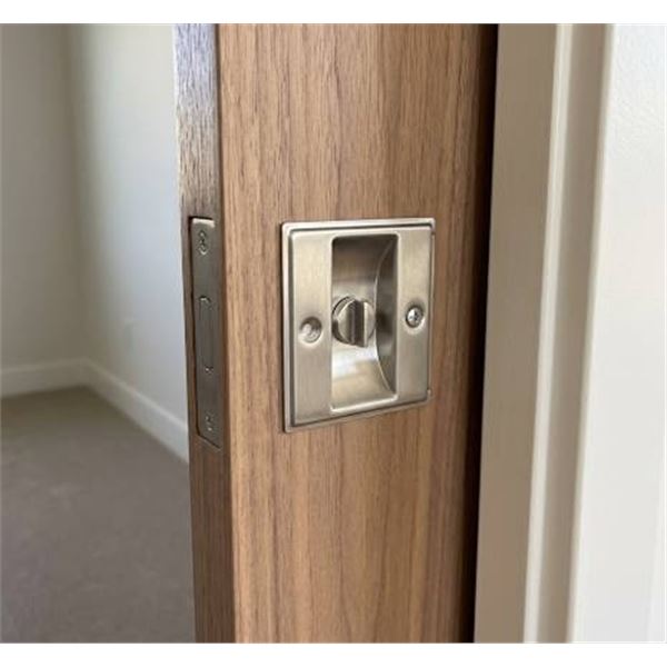 Prime-Line N 7239 Satin Nickel Lock Set lot of 2