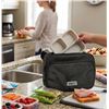 Image 1 : Roots Lunch Bag Black Soft Shell