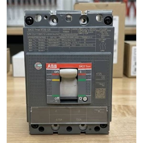 ABB SACE Tmax XT2S 125 Circuit Breaker