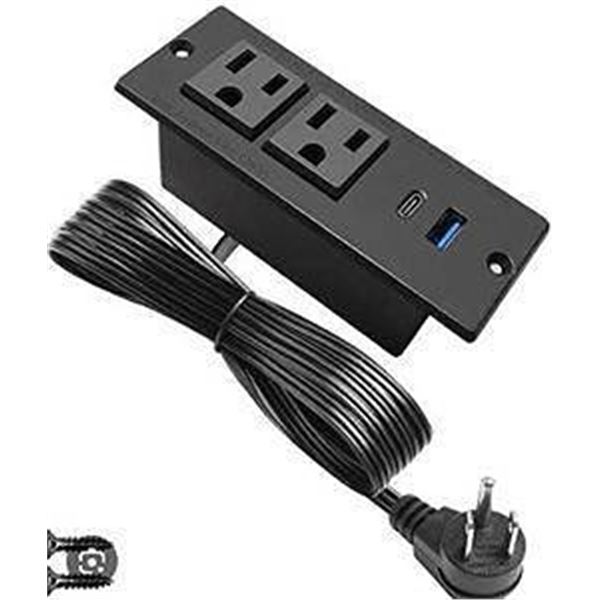 USB Desktop Power Cabinet Nightstand Rack