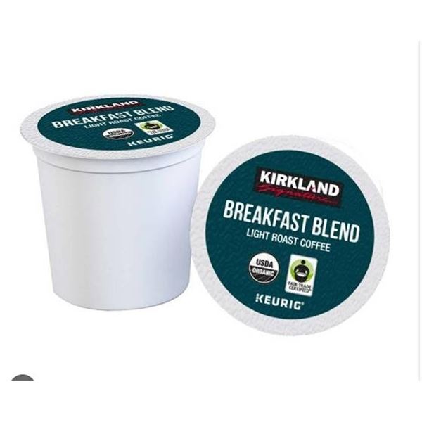Kirkland Breakfast Blend K-Cups x48