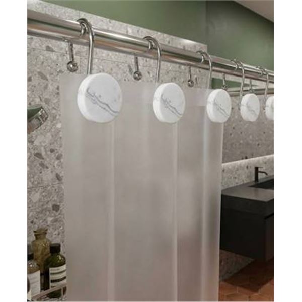 Moda Michaelangelo Shower Curtain Hooks Set