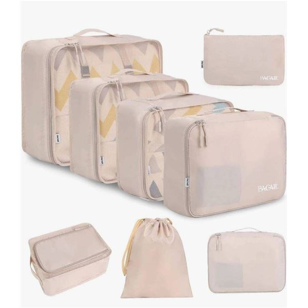 BAGAIL 8 Set Luggage Organizer Bags