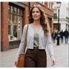 Image 1 : EXCHIC Gray Crop Cardigan, Size S