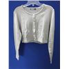 Image 2 : EXCHIC Gray Crop Cardigan, Size S