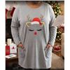 Image 1 : Gray 3XL Reindeer Tunic Top