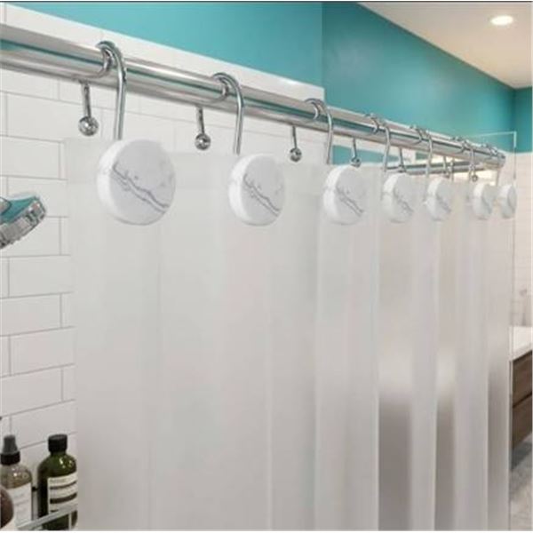 Moda Michaelangelo Shower Curtain Hooks 12pc