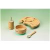 Image 3 : Lovely Squirrel Bamboo Feeding Set