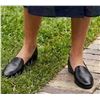 Image 1 : ALDO Black Leather Women's Flats Size 9