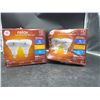 Image 2 : GE Relax LED Soft White Light Bulbs, 2 Packs = 4 bulbs
