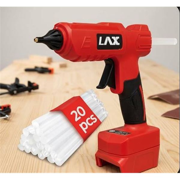 LAX Cordless Hot Glue Gun Without Battery