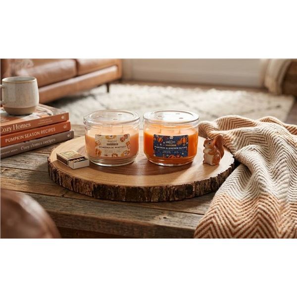Candle-lite Limited Edition Scented Candles Lot of 2