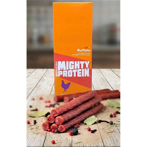 Maple Leaf Mighty Protein Buffalo Chicken Stick 12 x 32g