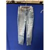 Image 2 : Own. Women's 90's High Waist Ankle Skinny Blue Denim Jeans W26 L30