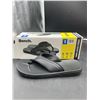 Image 2 : Bench Men's Black Flip Flop Sandals Size 9