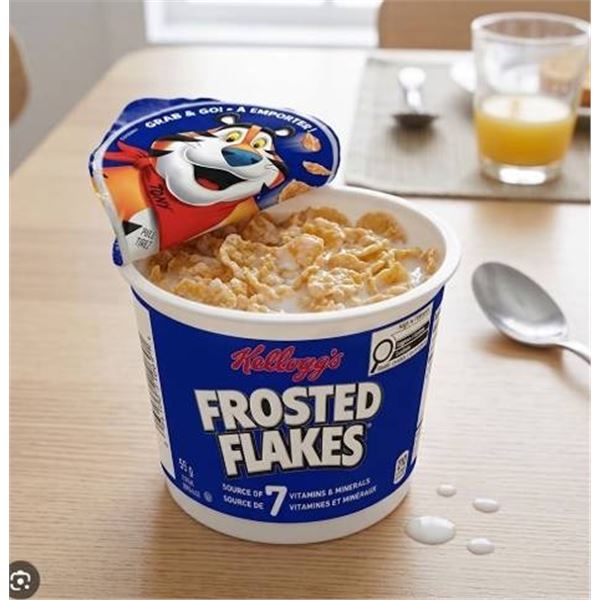 Kellogg's Frosted Flakes 12X55G Cups