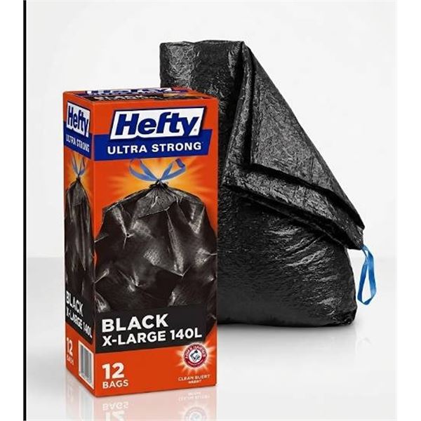 Hefty Ultra Strong 140L Trash Bags