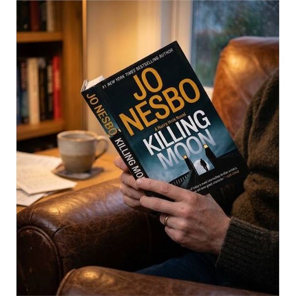 Jo Nesbo Killing Moon paperback novel