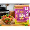 Image 1 : SmartSweets Sour Gummy Worms 7 Bags x 50g