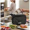 Image 1 : Roots Lunch Bag Black with Handle