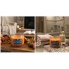 Image 1 : Lot of 2 - Candle-lite Pumpkin Brown Sugar Candle